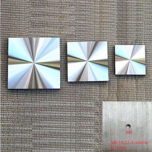 4Pcs/Lot 10mm Thick Square Solid Aluminum Glass Top Connecting Adapter Coffee Tea Table Desk