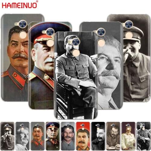 HAMEINUO Russian Stalin Ussr Cover phone Case for Huawei Honor 10 V10 4A 5A 6A 7A 6C 6X 7X 8 9 LITE