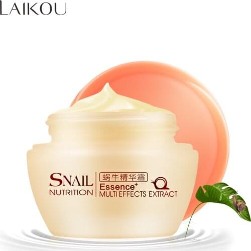 Essence Snail Cream Face Care Skin Treatment Reduce Scars Acne Pimples Moisturizing Whitening Cream Anti Winkles Aging