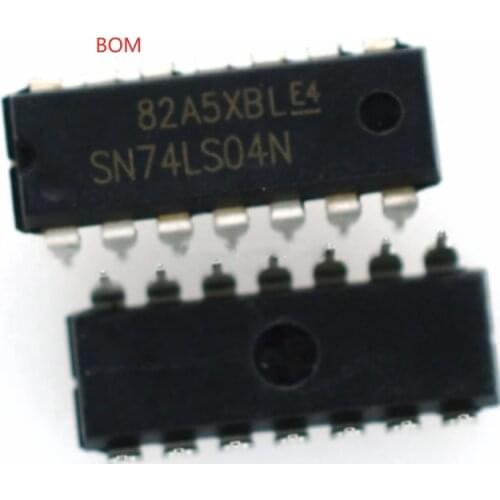 10PCS SN74LS04N DIP14 74LS04N 74LS04 SN74LS04 DIP Integrated IC