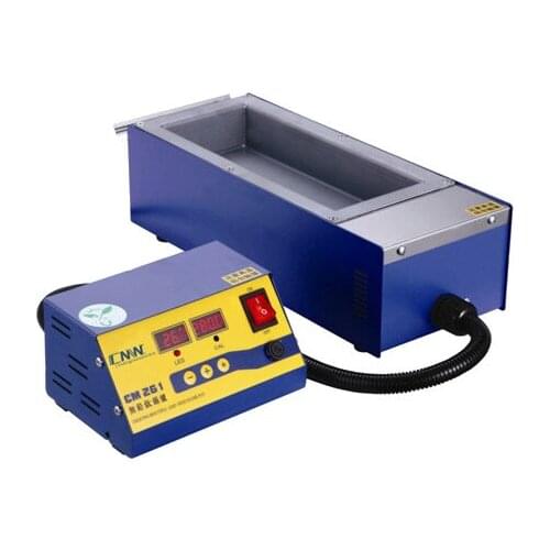 Square high temperature lead free soldering pot split tin solder furnace tin melting digital display 220V 110V CM261 600C 1200W