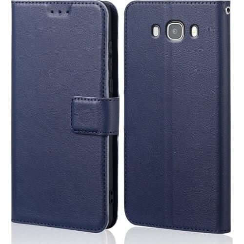 Magnetic phone Case For Samsung Galaxy J7 2016 Cases J710 J710F Cover FOR Samsung J7 2016 Coque flip leather with card slots