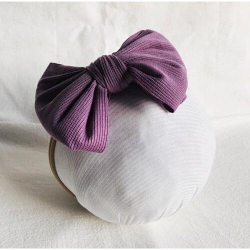 Lovely Hair Bow For Baby Girls Nylon Elastic Hair Bands For Girls Princess Headband For Children Infant Kids Hair Accessories