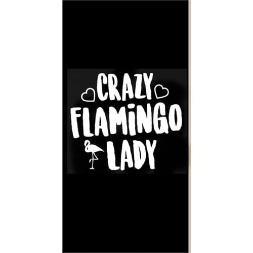 Trendy Crazy Flamingo Lady Microfiber Beach Towel Black White Flamingo Shower Towels for Bath Women Spa Swimming Pool cm