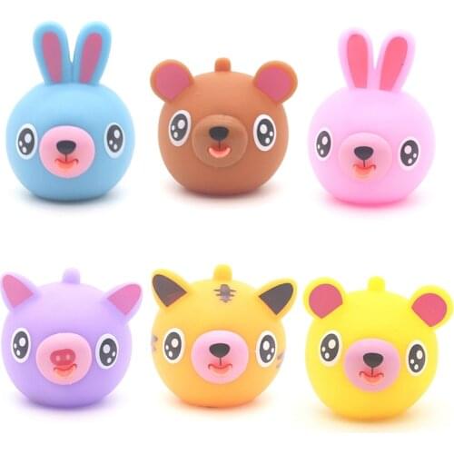 Newly Talking Animal Jabber Ball Tongue Out Stress Relieve Soft Ball Toy for Kids Adult