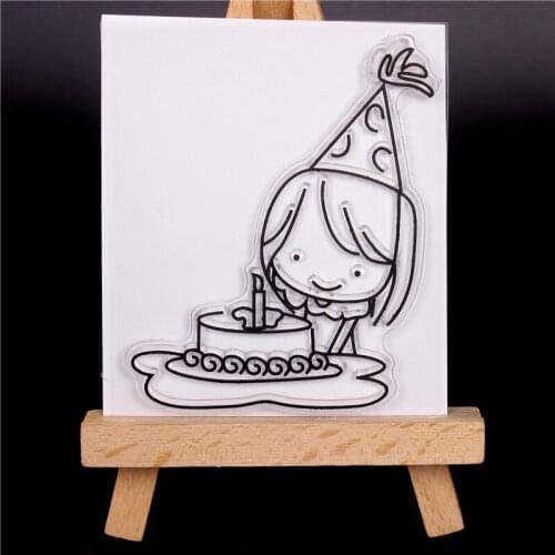 Rubber Silicone Clear Stamps For Scrapbooking Tampons Transparents Seal Background Stamp Card Child Making Making Diy Boy Girl