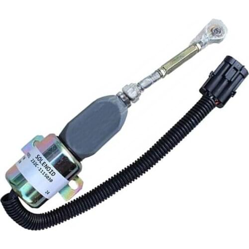 232C-1115030 Stop Solenoid Fuel Solenoid 12v/24V for Yuchai 6112 Engine Excavator