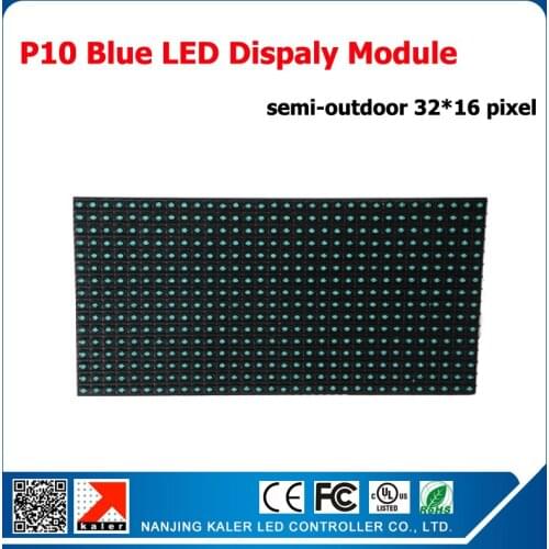 TEEHO P10 red color led module 320*160mm LED sign semi-outdoor module supply red green yellow white semi-outdoor led modules