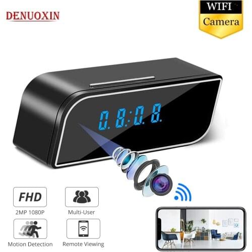 Wifi Secret Clock IP Camera WIFI Control Concealed IR Night Wireless micro Recorder Camcorder Video Mini DV DVR Cam Security Hom