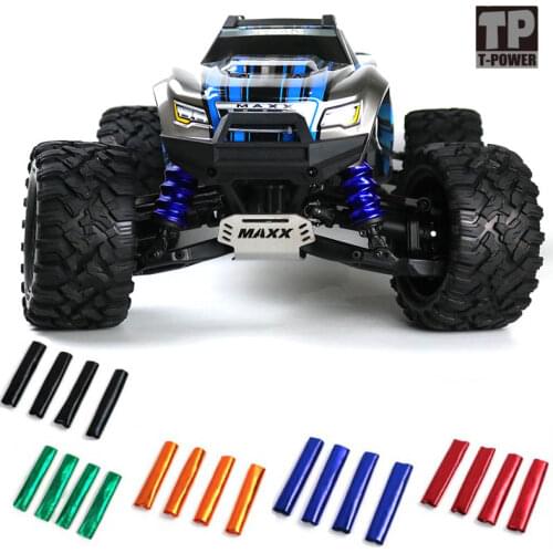 Bodi Rc Cars For AdultsTRAXXX 1/10 MAXX Small X Shock Protection Cover Anti-vibration Protective Cover Spring Dust Cover