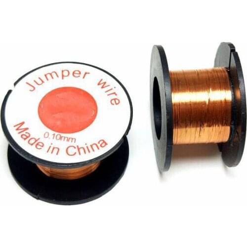 1pcs/0.1mm maintenance flying wire enameled wire scratch free enameled wire can be directly welded for maintenance jumper wire