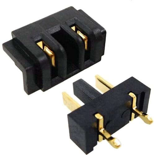 2PIN Laptop notebook battery connector Holder Clip contact pitch 2.5MM male+female plug 5pair