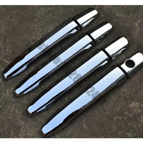 ABS Chrome Door handle Protective covering Cover Trim for 2006 -2020 MITSUBISHI OUTLANDER Car styling