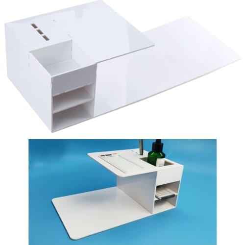 Acrylic Eyelash Extension Shelf Display Lash Pillow Stand Tweezers Rack White Lash Pillow Stand