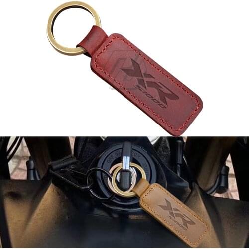 Motorcycle Keychain Cowhide Key Ring Case for BMW Motorrad S1000XR S1000 XR Models