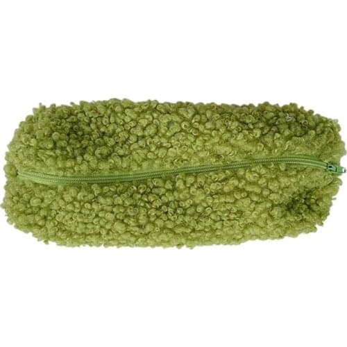 Pencil Case Pen Pouch Plush Kawaii Zipper Bags Cosmetic Make Up Organizer Pouch School Office Supplies