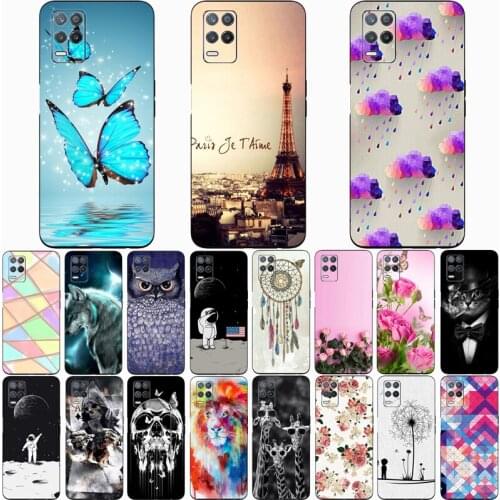 For REALME NARZO 30 5G Case Fashion Silicone Soft TPU Cute Back Cases for Realme Narzo 30 5G Phone Cover Funda Coque