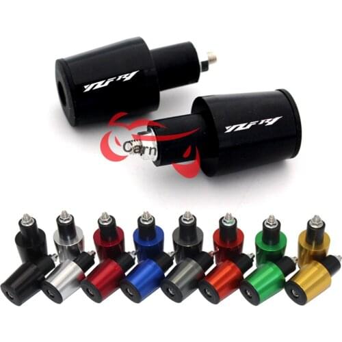 CNC 22MM handlebar grips handle bar end cap forYAMAHA YZF R1 1998-2009, 2010, 2011 2012, 2013, 2014, 2015, 2016