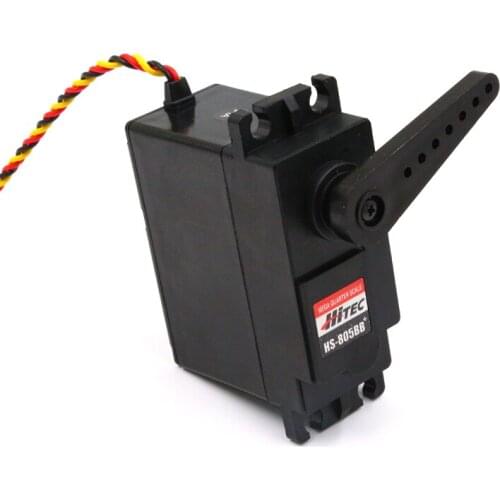FATJAY Hitec HS-805BB+ 152g / 24.7 kg / .14 sec major high torque servo / HS-805BB Analog Servo