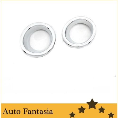 Chrome Front Fog Light Trim for Toyota Highlander 08-12- free shipping