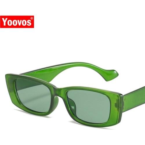 Yoovos SquRectangle Sunglasses Women are Small Frame Fashion Sun Glasses Women/men Luxury Shades Brand Glasses Gafas De Mujer