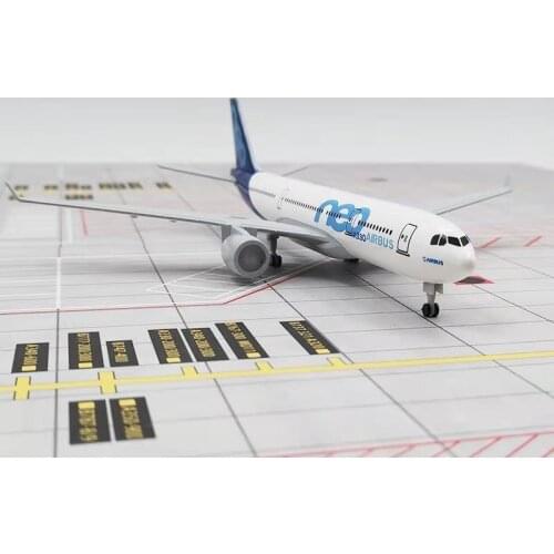 About 20cm Alloy A330 NEO Prototype Simulation Passenger Aircraft Model with Landing Gear Wheels Exclusive Gift for Collections