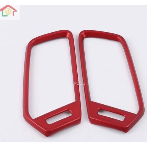 Car Front Dashboard Upper AC Air Outlet Vent Frame Cover Trim Sticker Interior Moulding For Honda Accord 10th 2018 2019