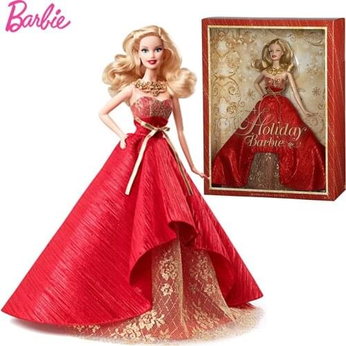 Original Brand Barbie Dolls Collectible Toys for Girls Holiday Dolls Princess Fashion Birthday Present Bonecas Girls Toys Gifts