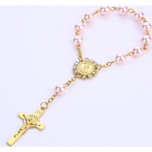 Baptism Favors More Colors Christening Favors Recuerdos De Bautizo Baptism Favor Communion Favor Catholic Rosary Bracelet