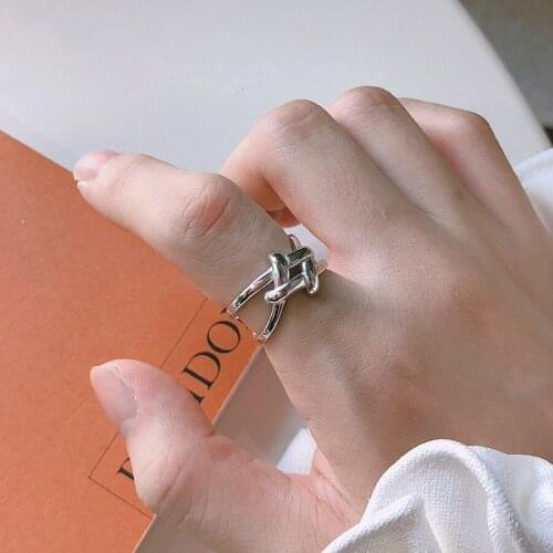 Luxury New Brand Korean Big Bow Rings For Women Boho Charms Jewelry Female Engagement Ring Lover Valentines Gifts bague