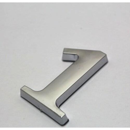 0-9 House Number Sign Self Adhesive Address Digit Sticker Plate Numeral Door Plaque for Home Hotel 5x3.5cm WWO66