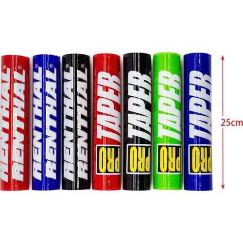 Lengthened 250mm Handlebar Pads 7/8" For CR WR WRF CRF YZ RMZ YZF SX SXF EXC XCW ATV Dirt Pit Bike Motorcycle Motocross Enduro