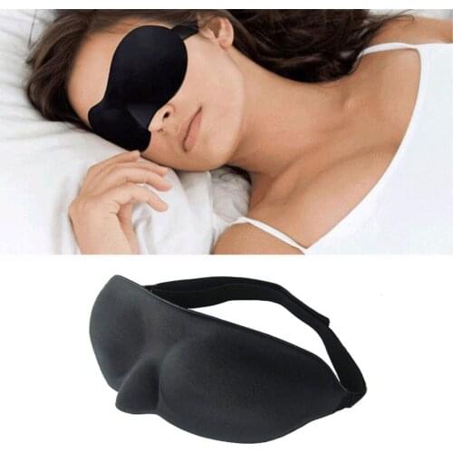 Comfortable Luxury Fashion Memory Foam Sleep Covers 3D Eye Mask With Ear Plugs Portable Blindfold Travel Eyepatch Eye CareTools