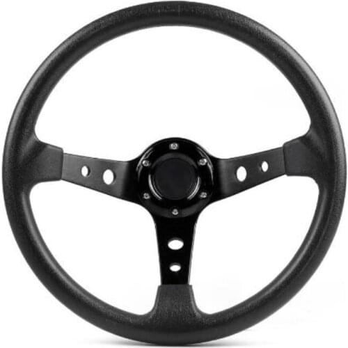 Refitting 14 Inch 350mm Pu Racing Game Universal Steering Wheel