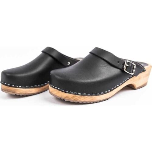 Womens Solid Color PU Stitching with Buckle Design Simple Two-wear Fashion Casual All-match Summer Sandals and Slippers 1KB070