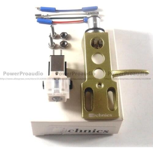 1SET OEM Phono Stylus Cartridge Unit Turntable Headshell CN5625 For Technics 1200 1210 Gold Color