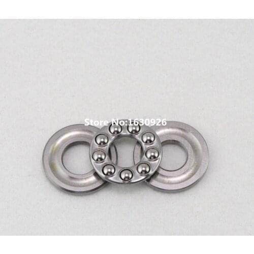 10) 10 x 24 x 9mm 51100 Axial Ball Thrust Bearing 3-Parts 10*24*9