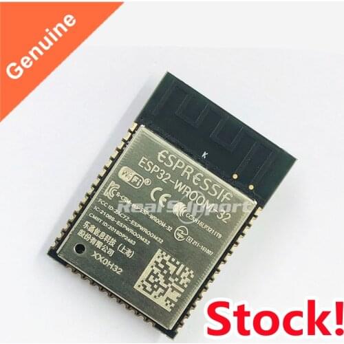 10PCS ESP32-WROOM-32 ESP-32 WiFi + Bluetooth 4.2 Dual Core CPU MCU Low Power Bluetooth based on ESP32 chip 32Mbit flash Standard