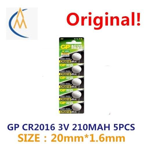 5PCS Chaoba cr2016 button battery lithium 3V computer motherboard electronic scale key car remote control toy TV remote control