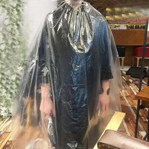 500Pcs Disposable Hair Cutting Cape Gown Unisex Protect Barber Capes +Gifts