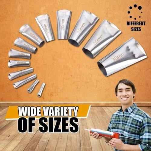 Caulking Nozzle Applicator Finishing Tool Caulking Finisher Perfect Glue Tools Kit Silicone Sealant Glue Remover Wall Repair Set