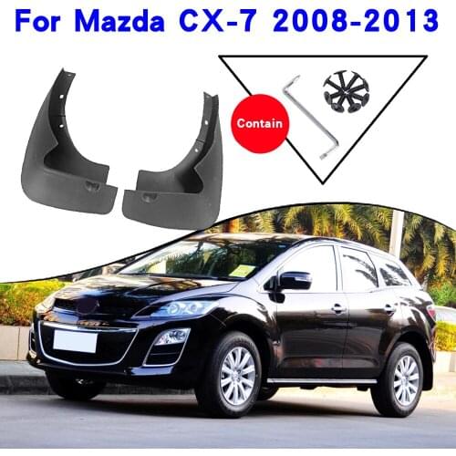Car Fender Accessories For Mazda CX7 CX-7 ER 2008-2013 Mudguards Splash Guards Fender Mudflaps Car Fender Mud Flaps