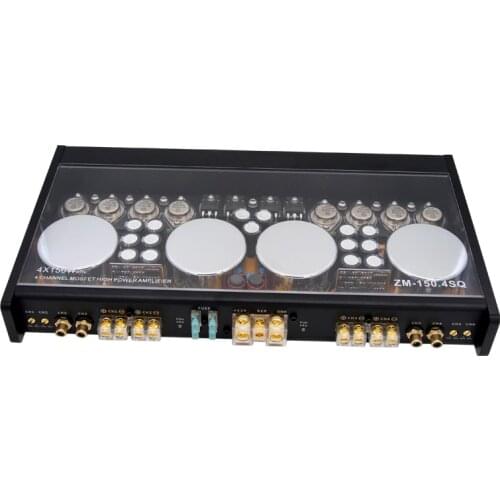 Pure Class A car power amplifier, 4way four-channel high-fidelity power amplifier, output power: 250Wx4, distortion: 0.01