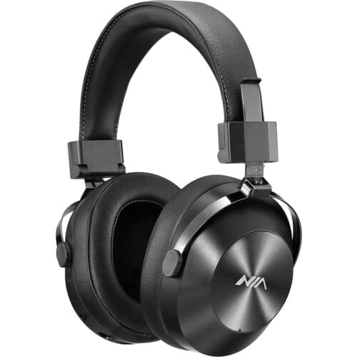 2021 NIA X9 Wireless BT4.2 Headset Foldable Over-ear Music Headset Shocking Bass with Mic Support 3.5mm AUX IN TF Card FM Radio