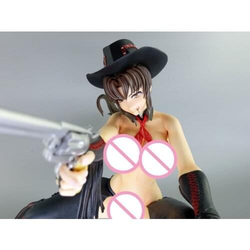 Black Lagoon Revy Two Hand 1/6 nude anime figure resin figures