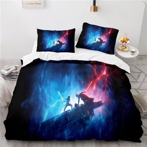 New Star Wars 3d Bedding Set Print Duvet Cover Set with Pillowcase Home Textile Elegant Bedroom Decor Bed Linen Set Dropshipping