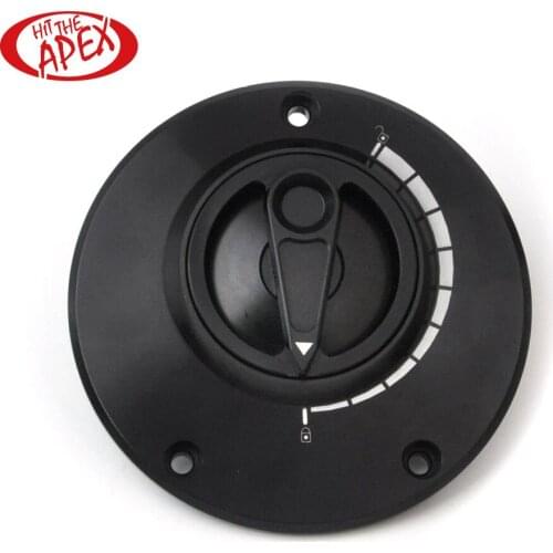 For SUZUKI GSX650 GSX 650F Motorcycle Fuel Tank Cap CNC Aluminum Keyless Twist off Nimble Quick Lock Gas Cover 2008 2009 2010