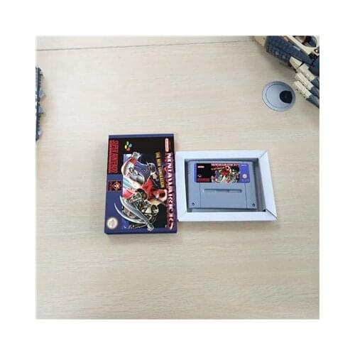 Ninja Warriors - EUR Version Action Game Card with Retail Box