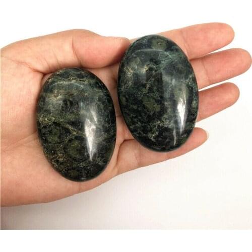 Wholesale 1pc Natural Peacock Eye Crystal Palm Massage Therapy Polished Stone Healing Gift Natural Quartz Crystals