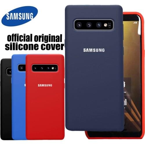 Original Fashion Soft Silicone Case for Samsung Galaxy S8 S9 plus S10 s10 plus S10e Note8 Note 9 Note10 note10 plus Cover Case